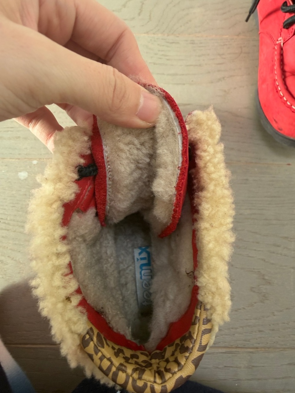 red boots - Picture 3 of 3